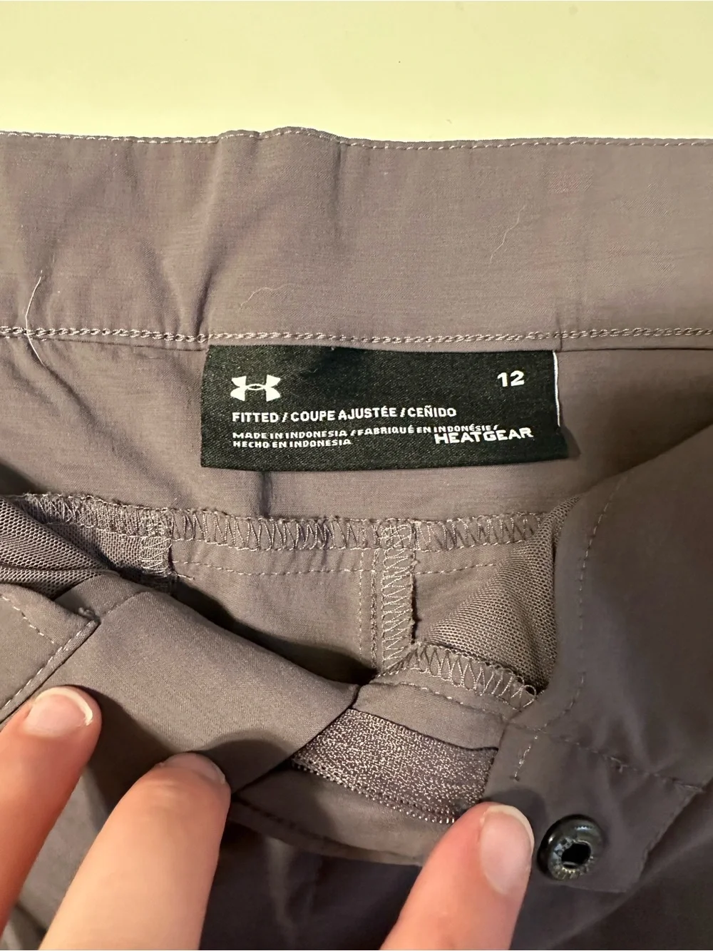 Under Armour Women's Gray Athletic Shorts